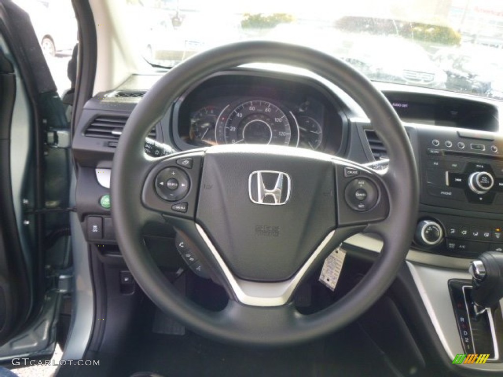 2012 CR-V EX - Opal Sage Metallic / Black photo #21