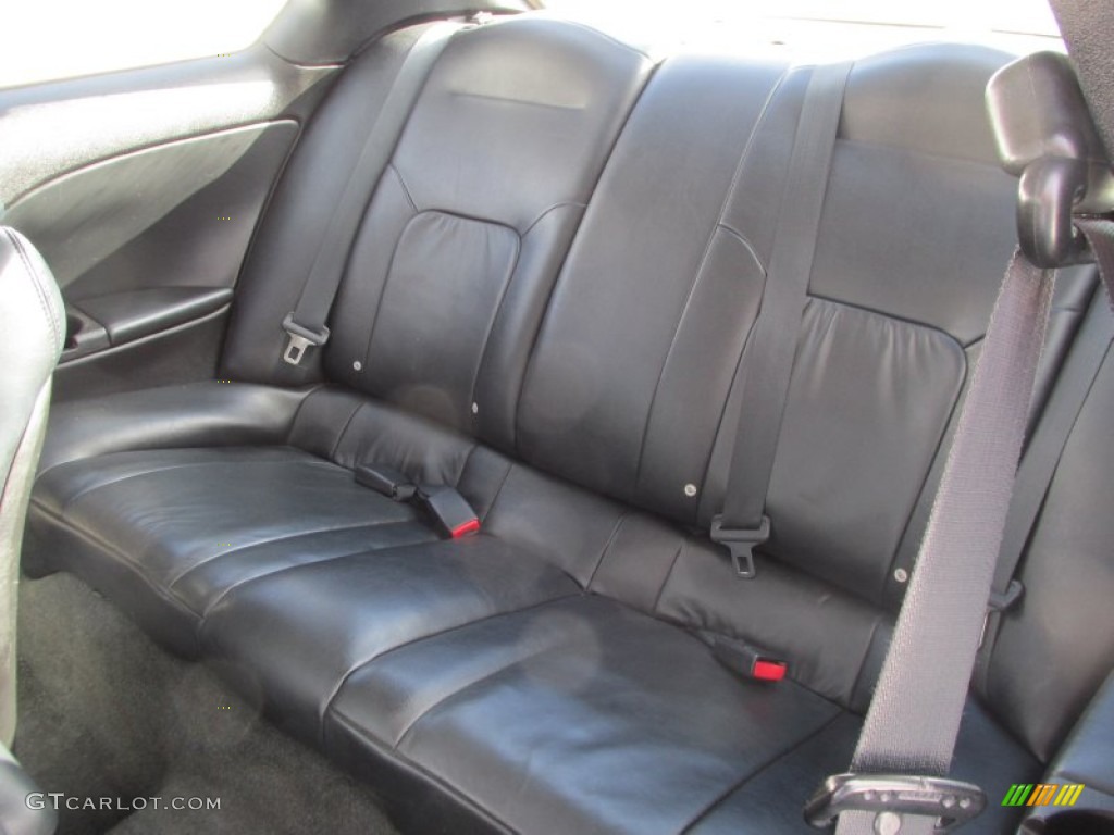 Black Interior 2004 Chrysler Sebring Limited Coupe Photo #90091443