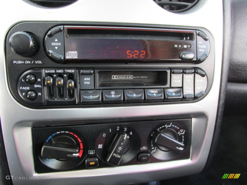 2004 Chrysler Sebring Limited Coupe Controls Photo #90091479