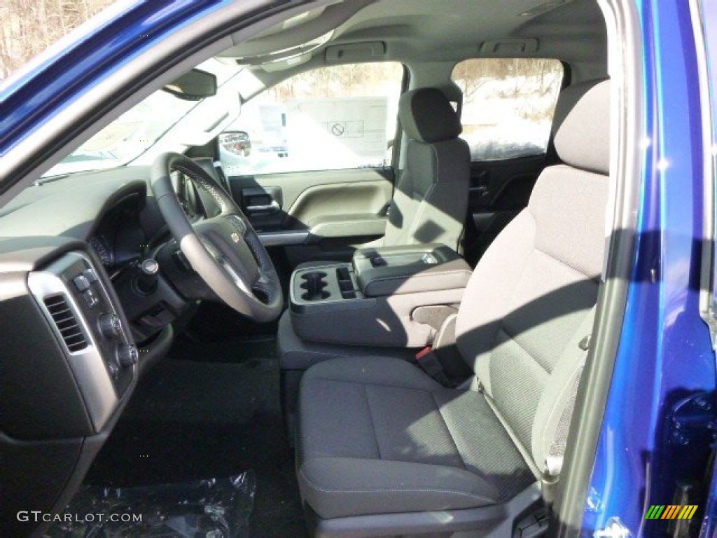 2014 Silverado 1500 LT Double Cab 4x4 - Blue Topaz Metallic / Jet Black photo #10