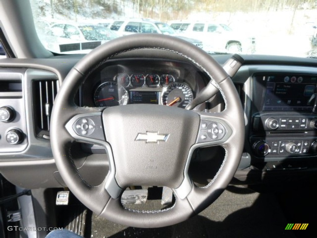 2014 Silverado 1500 LT Double Cab 4x4 - Silver Ice Metallic / Jet Black photo #18