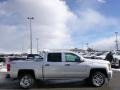 2014 Silver Ice Metallic Chevrolet Silverado 1500 LT Crew Cab 4x4  photo #4