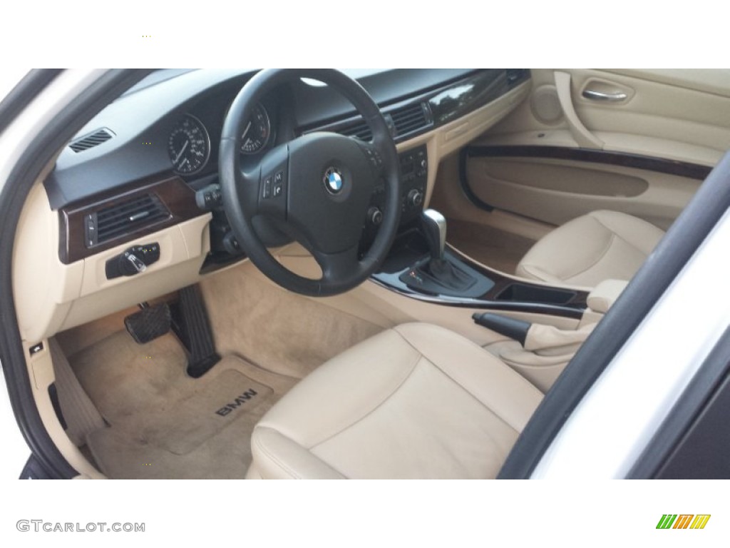 Beige Interior 2011 BMW 3 Series 328i Sedan Photo #90092949
