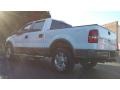 2004 Oxford White Ford F150 Lariat SuperCrew 4x4  photo #3