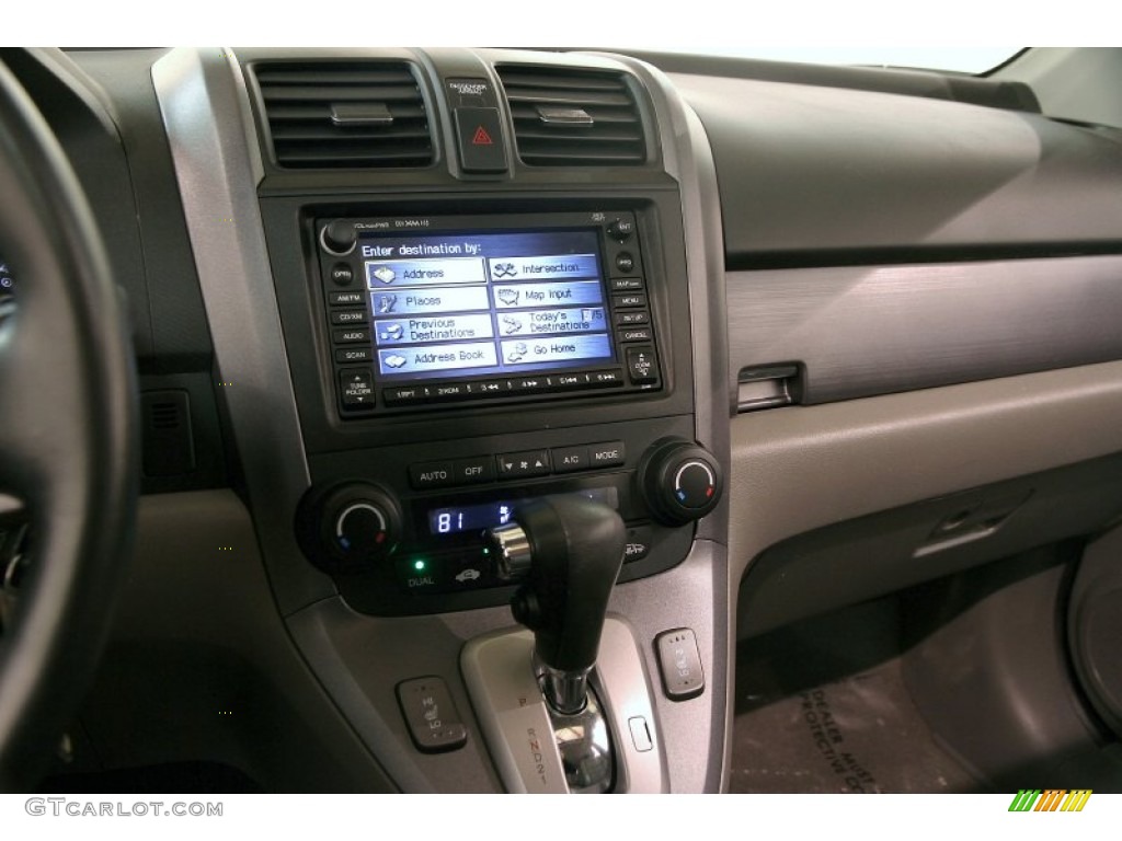 2009 CR-V EX-L - Taffeta White / Gray photo #8