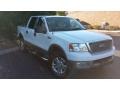 2004 Oxford White Ford F150 Lariat SuperCrew 4x4  photo #33