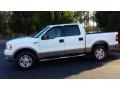 2004 Oxford White Ford F150 Lariat SuperCrew 4x4  photo #36