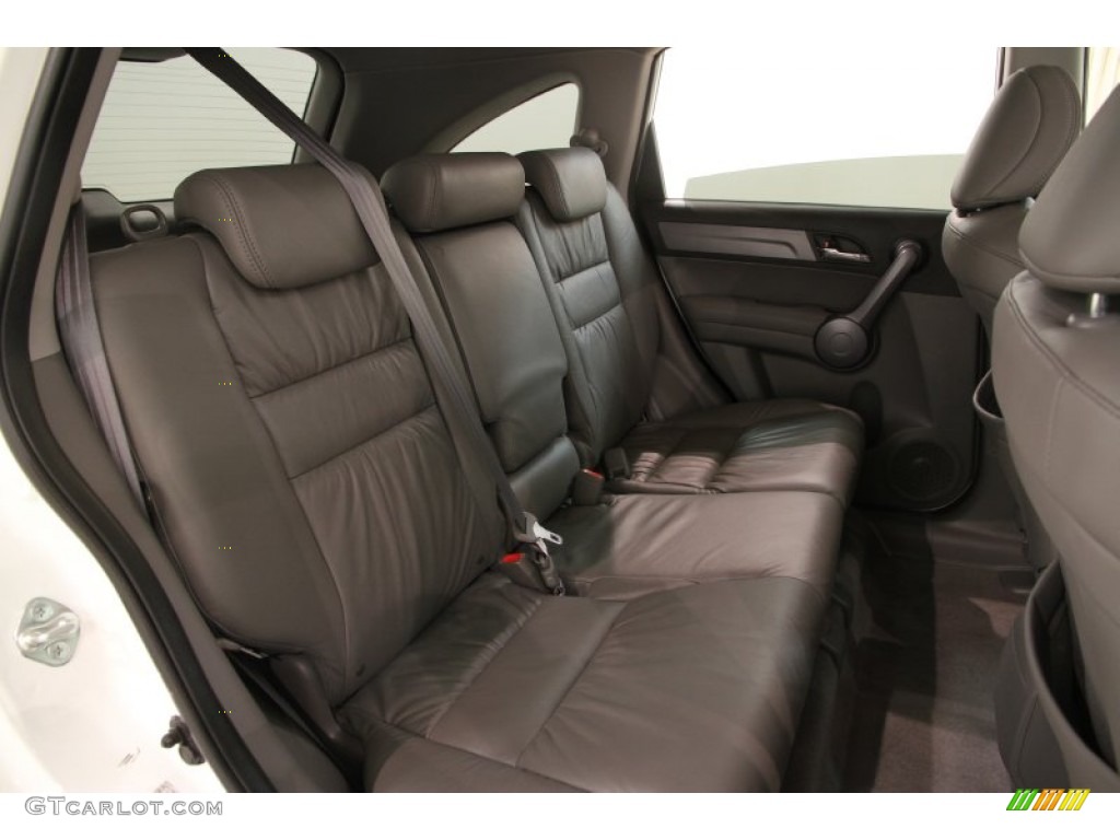 2009 CR-V EX-L - Taffeta White / Gray photo #13