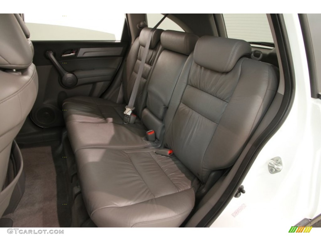 2009 CR-V EX-L - Taffeta White / Gray photo #14