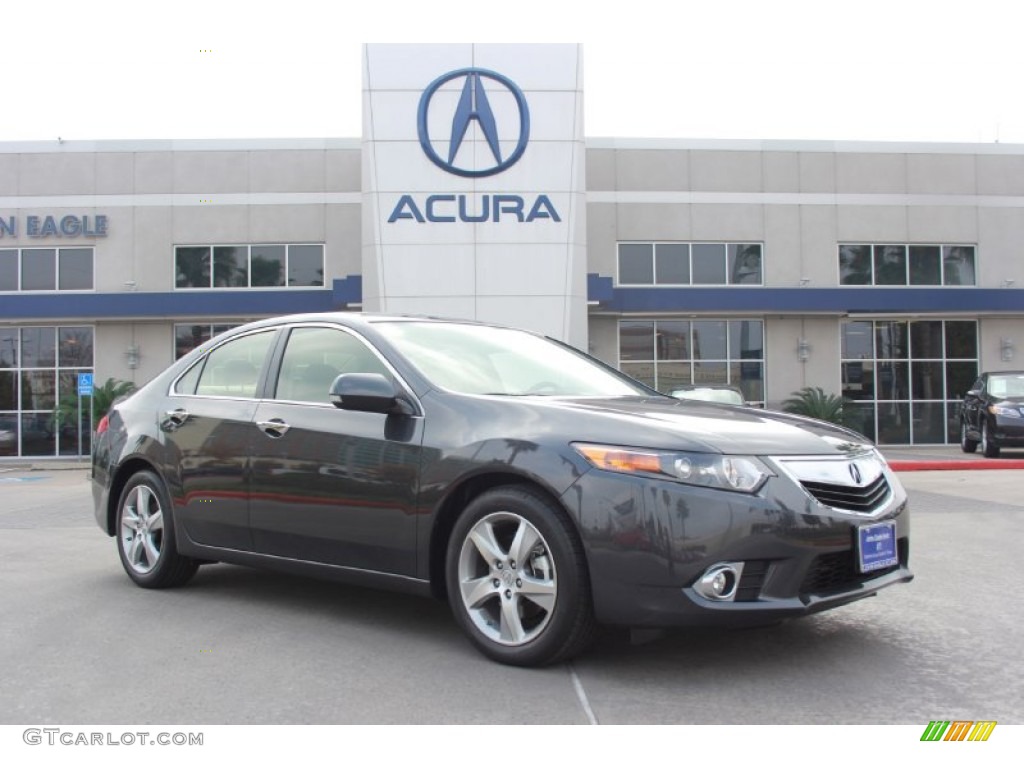 2014 TSX Technology Sedan - Graphite Luster Metallic / Ebony photo #1