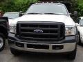 Oxford White - F550 Super Duty XL SuperCab Chassis 4x4 Dump Truck Photo No. 2