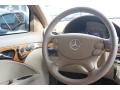 2009 Mercedes-Benz E Cashmere Interior Steering Wheel Photo