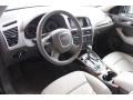 2011 Audi Q5 Light Gray Interior Prime Interior Photo
