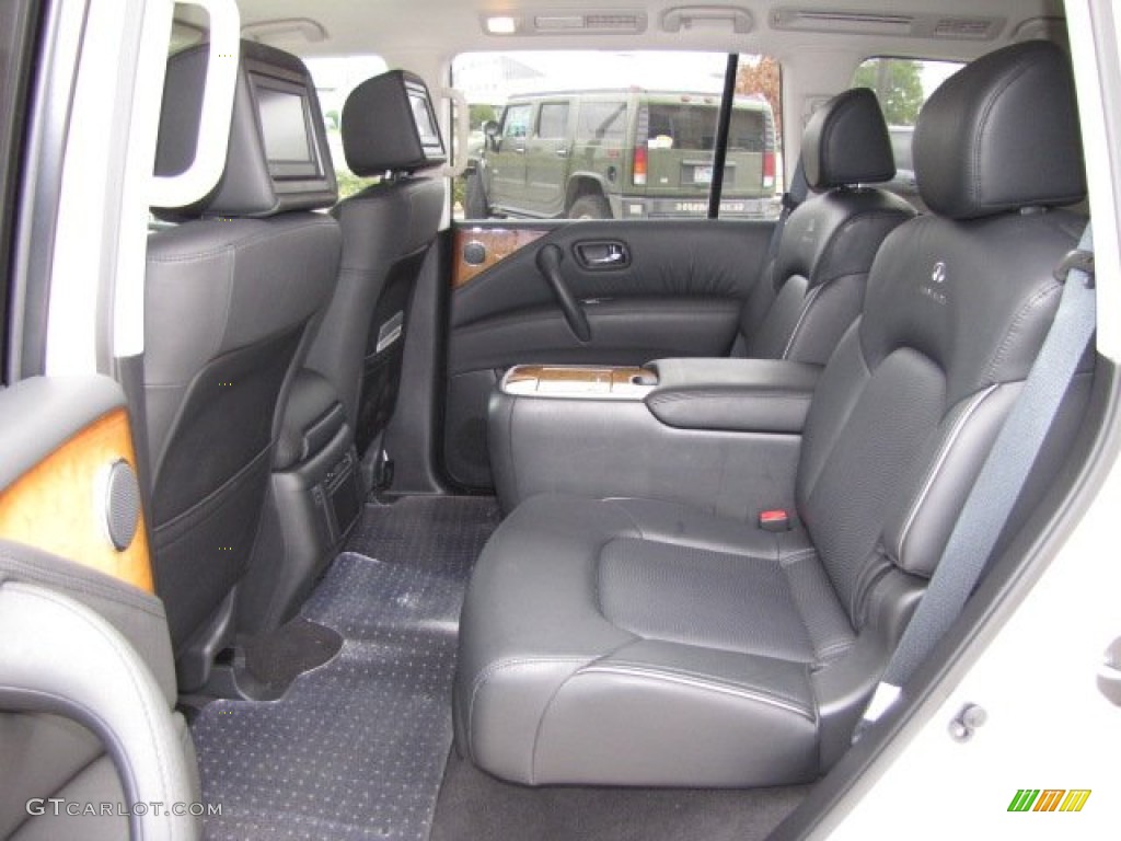 Graphite Interior 2014 Infiniti QX80 Standard QX80 Model Photo #90097609