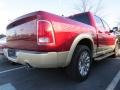 2014 Deep Cherry Red Crystal Pearl Ram 1500 Laramie Longhorn Crew Cab  photo #3