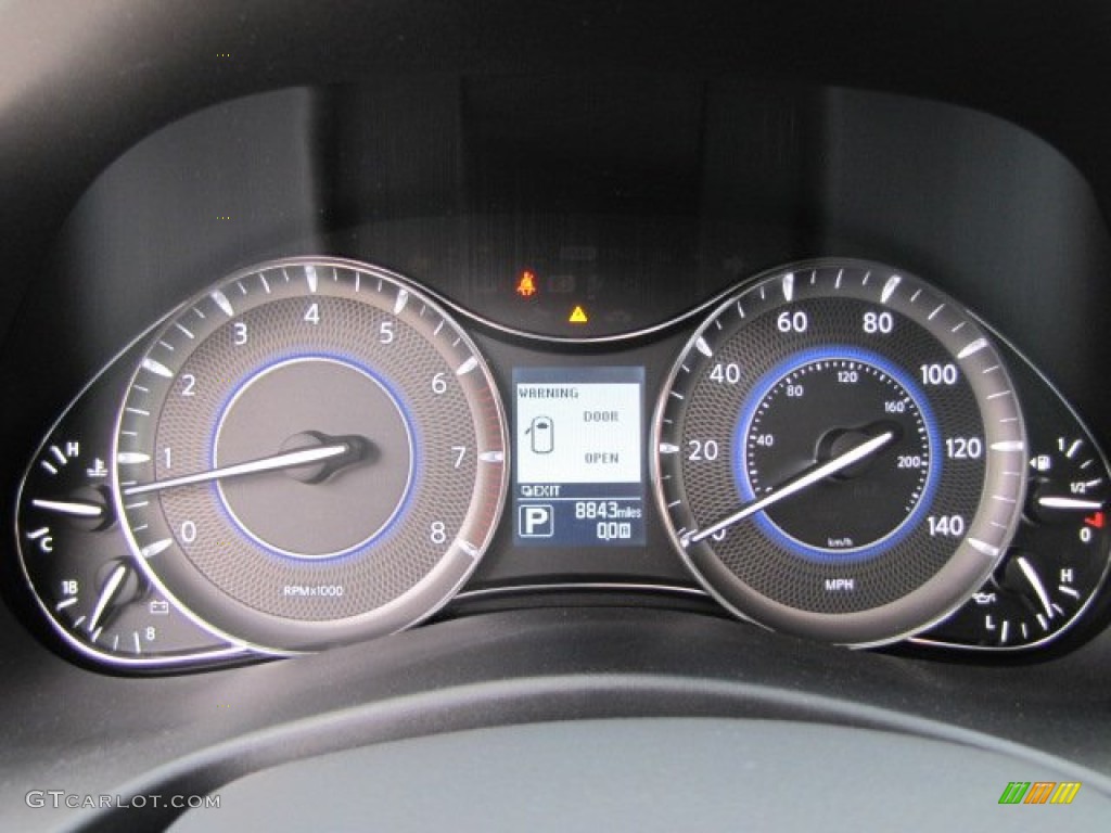 2014 Infiniti QX80 Standard QX80 Model Gauges Photo #90097776