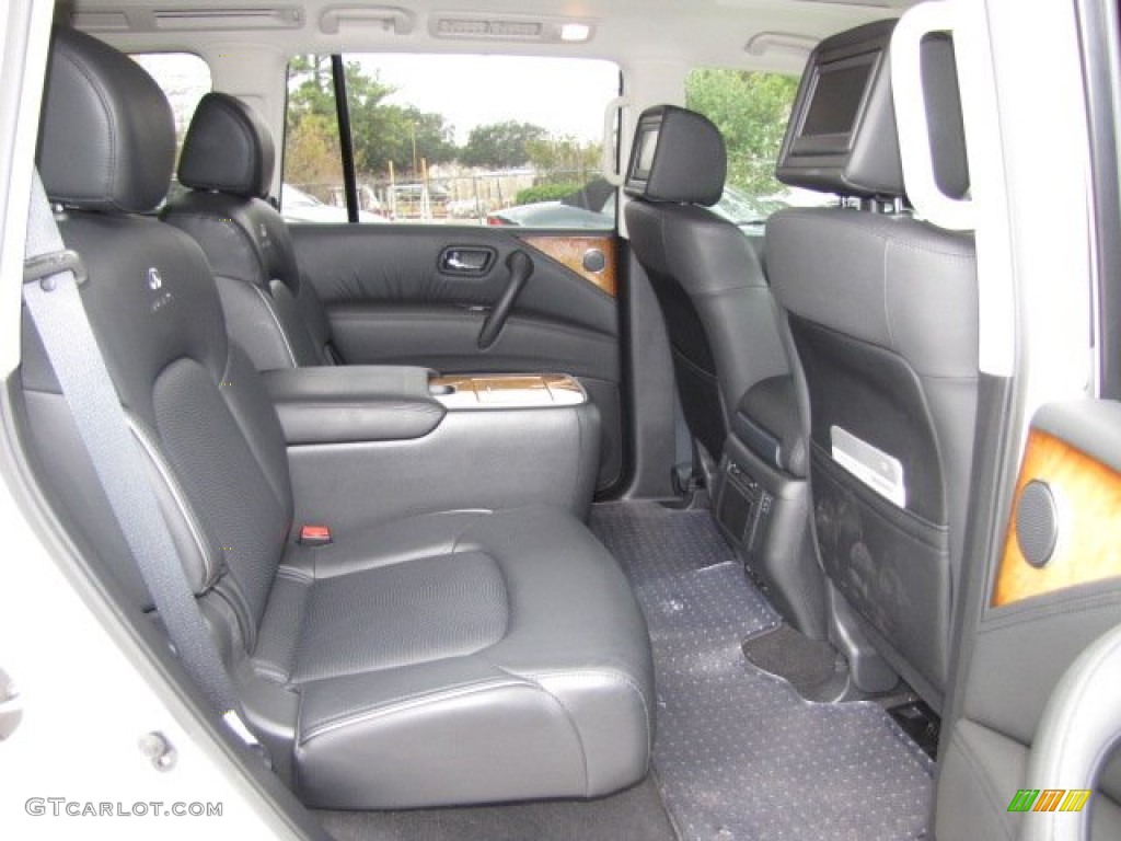 2014 Infiniti QX80 Standard QX80 Model Rear Seat Photo #90098013