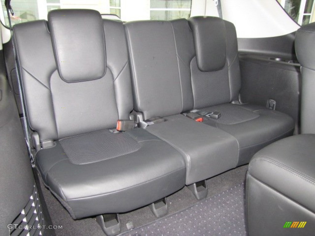 Graphite Interior 2014 Infiniti QX80 Standard QX80 Model Photo #90098040