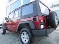 Deep Cherry Red Crystal Pearl - Wrangler Unlimited Sport 4x4 Photo No. 3