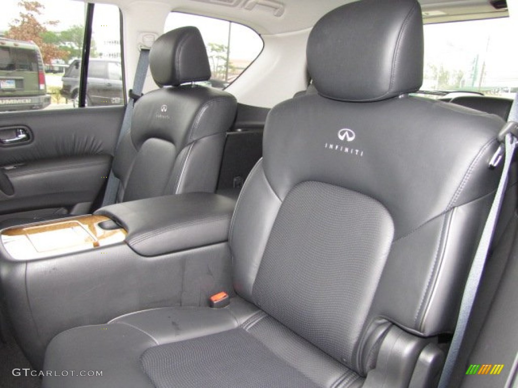 Graphite Interior 2014 Infiniti QX80 Standard QX80 Model Photo #90098087