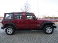 Deep Cherry Red Crystal Pearl - Wrangler Unlimited Sport 4x4 Photo No. 6