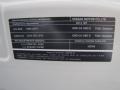 Info Tag of 2014 QX80 