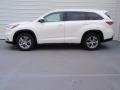 2014 Blizzard White Pearl Toyota Highlander XLE  photo #6