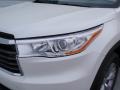 2014 Blizzard White Pearl Toyota Highlander XLE  photo #9