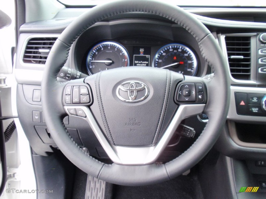 2014 Toyota Highlander XLE Steering Wheel Photos