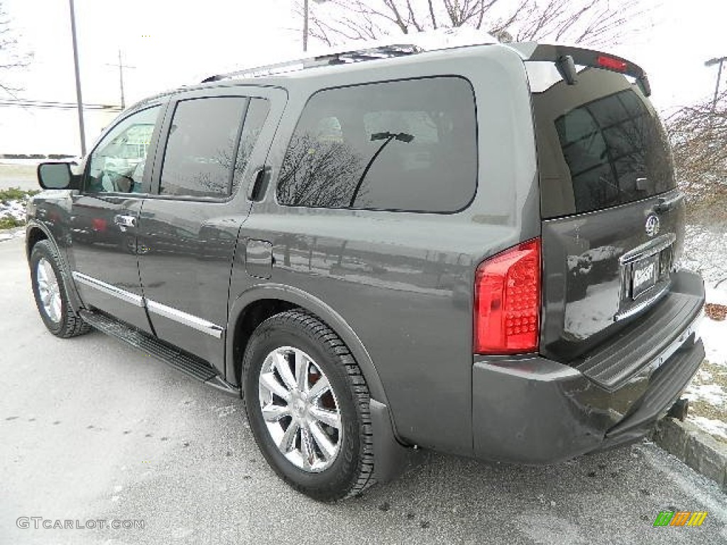 2008 QX 56 4WD - Silver Graphite Gray / Charcoal photo #5