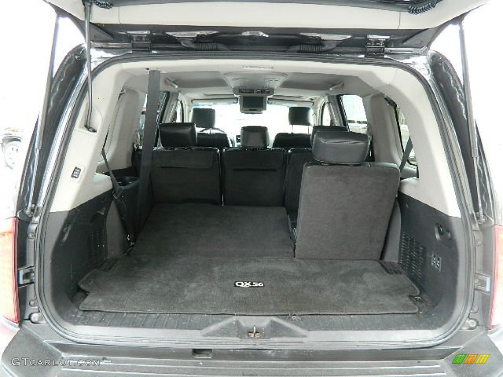 2008 QX 56 4WD - Silver Graphite Gray / Charcoal photo #8