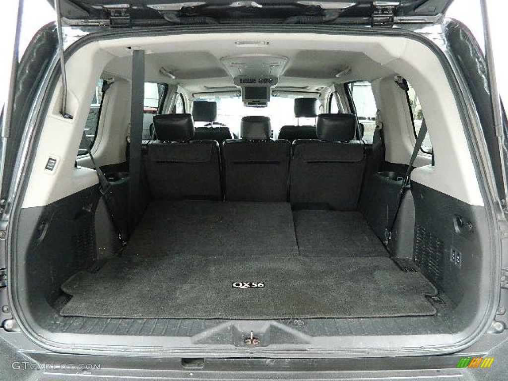 2008 QX 56 4WD - Silver Graphite Gray / Charcoal photo #9