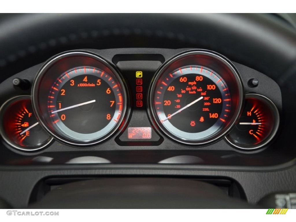 2012 Mazda CX-9 Grand Touring AWD Gauges Photo #90101106