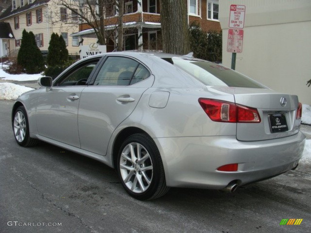 2011 IS 250 AWD - Tungsten Pearl / Black photo #6