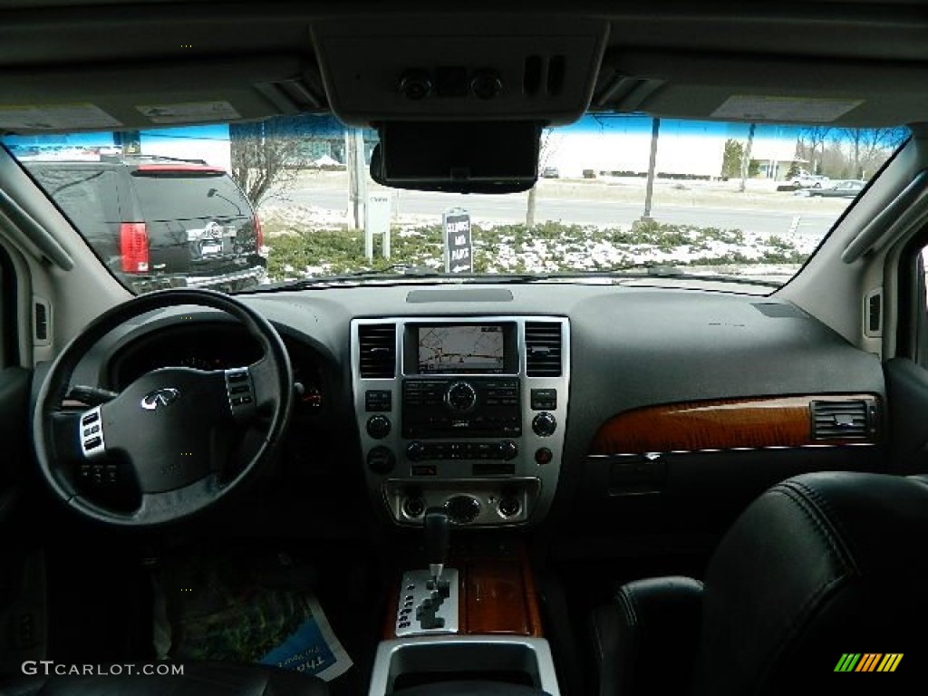 2008 QX 56 4WD - Silver Graphite Gray / Charcoal photo #16