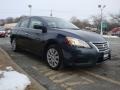 2013 Graphite Blue Nissan Sentra S  photo #3