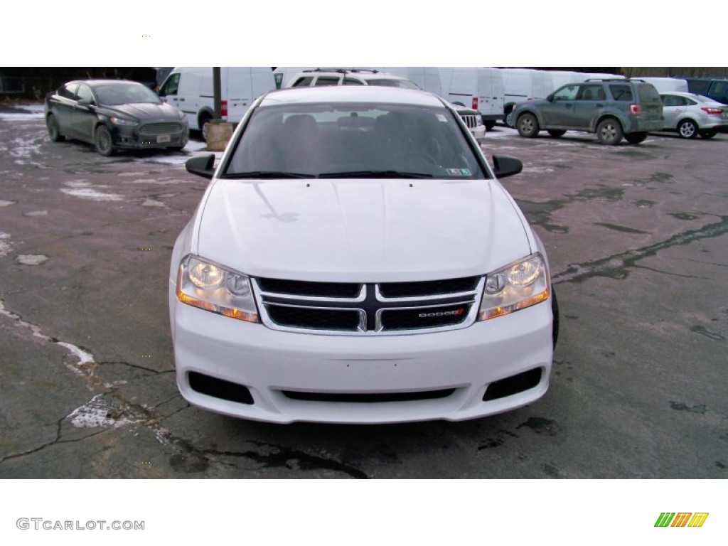 2013 Avenger SE - New Bright White / Black photo #2