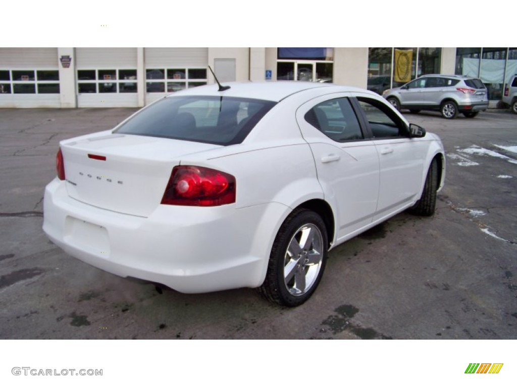 2013 Avenger SE - New Bright White / Black photo #5