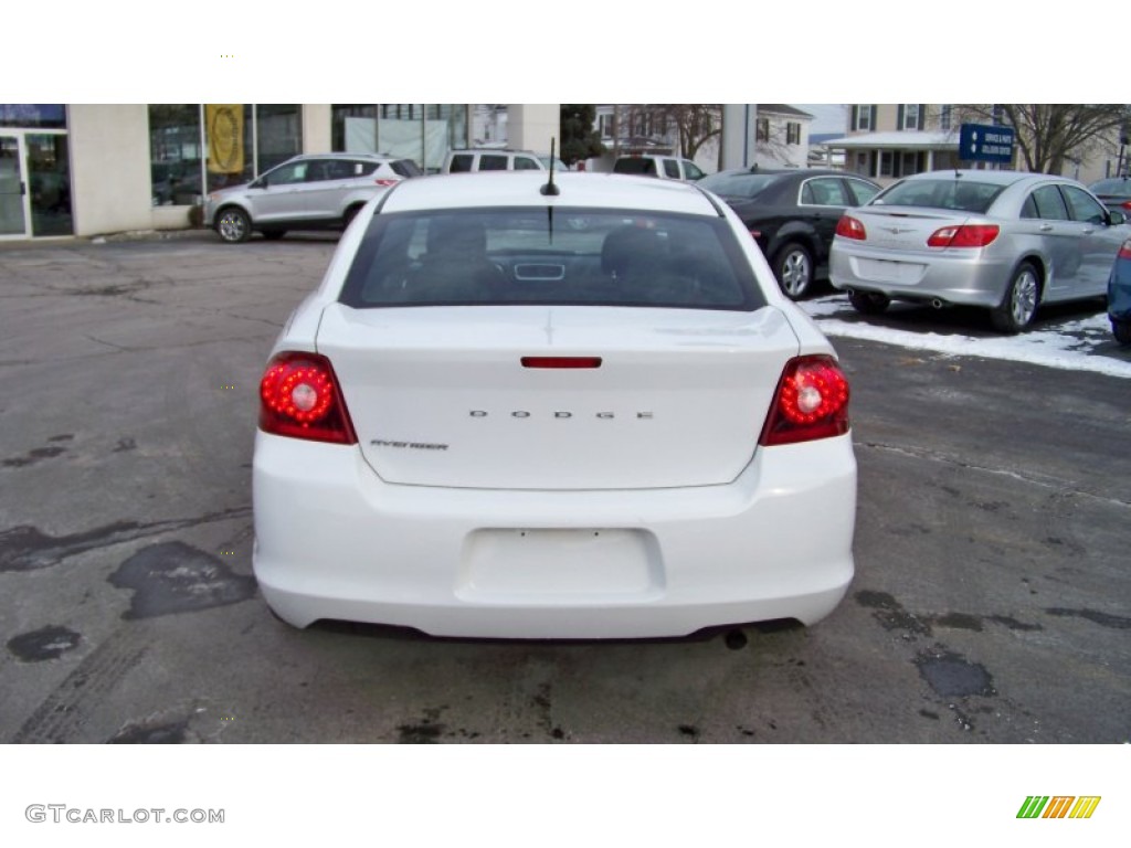2013 Avenger SE - New Bright White / Black photo #6