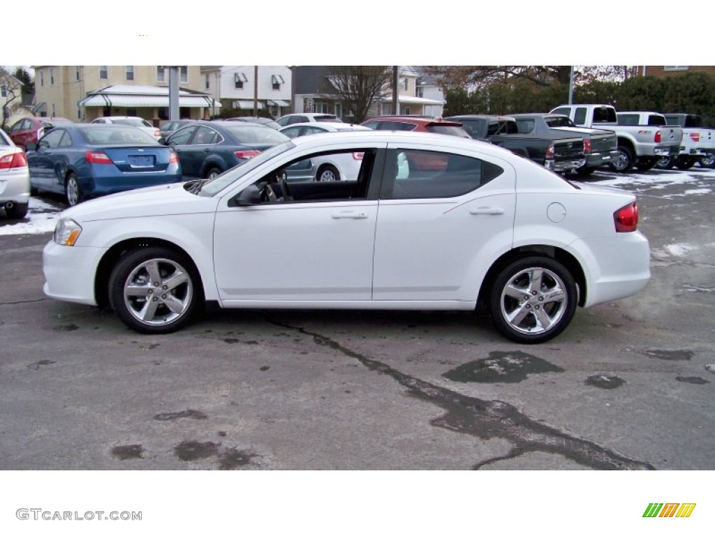 2013 Avenger SE - New Bright White / Black photo #8