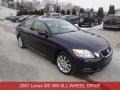 Black Sapphire Pearl 2007 Lexus GS 350 AWD