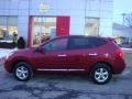 2013 Cayenne Red Nissan Rogue S AWD  photo #8