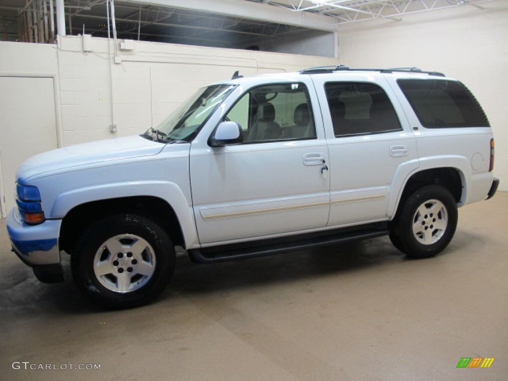 2006 Tahoe LT 4x4 - Summit White / Gray/Dark Charcoal photo #4