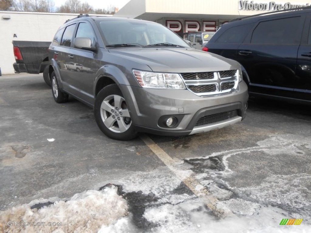 2012 Journey SXT AWD - Storm Grey Pearl / Black photo #1