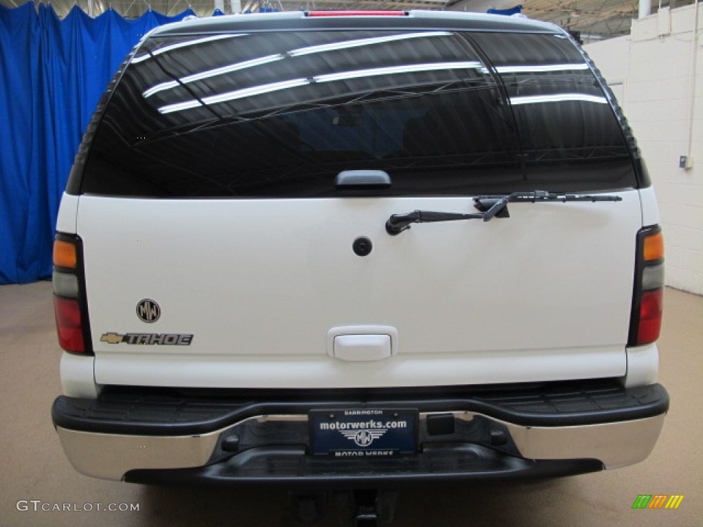 2006 Tahoe LT 4x4 - Summit White / Gray/Dark Charcoal photo #6