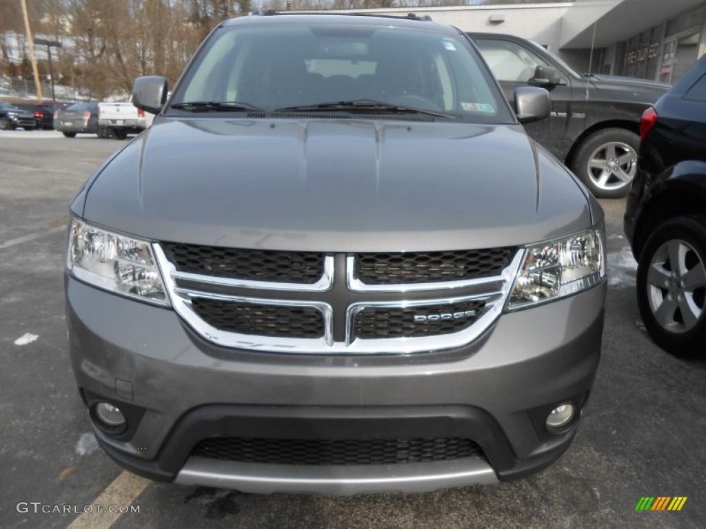 2012 Journey SXT AWD - Storm Grey Pearl / Black photo #2