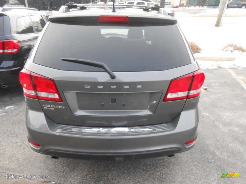 2012 Journey SXT AWD - Storm Grey Pearl / Black photo #5