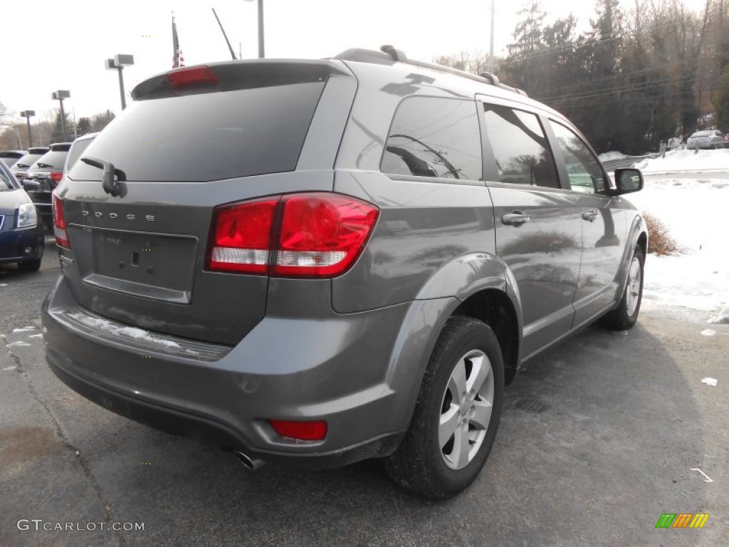 2012 Journey SXT AWD - Storm Grey Pearl / Black photo #6
