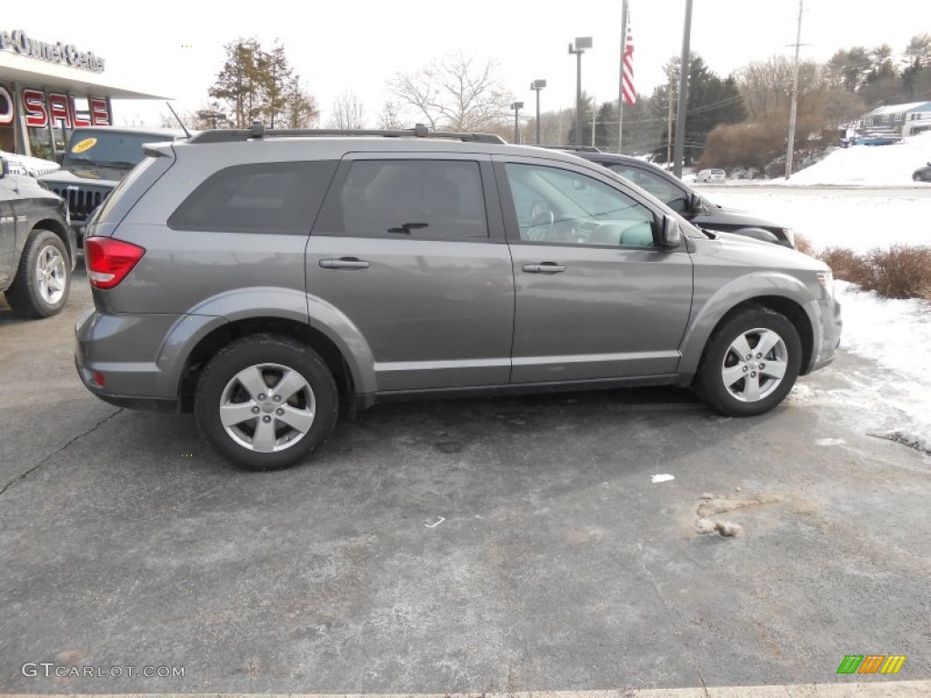 2012 Journey SXT AWD - Storm Grey Pearl / Black photo #7