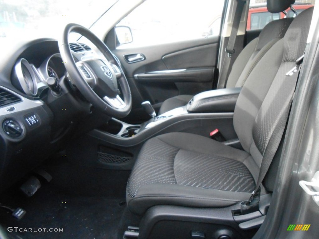 2012 Journey SXT AWD - Storm Grey Pearl / Black photo #9
